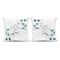 Stupell Industries Spiritual Proverbs with Flowers 2 Piece Outdoor Printed Pillow Set, design by Kim Allen, 18 x 7 x 18